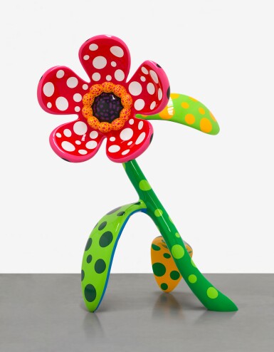 View full screen - View 1 of Lot 8505. Yayoi Kusama 草間彌生 | Flowers that speak all about my heart given to the sky 獻給天空訴述我心聲的花朵.