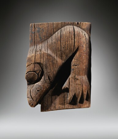 View full screen - View 1 of Lot 4. PANNEAU, HAIDA, COLOMBIE BRITANNIQUE | HAIDA PANEL, BRITISH COLUMBIA .