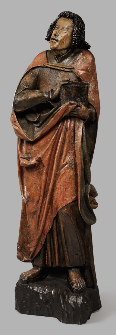 View full screen - View 1 of Lot 180. ATTRIBUTED TO THE SCHOOL OF ANTON PILGRAM | SAINT JOHN THE EVANGELIST.