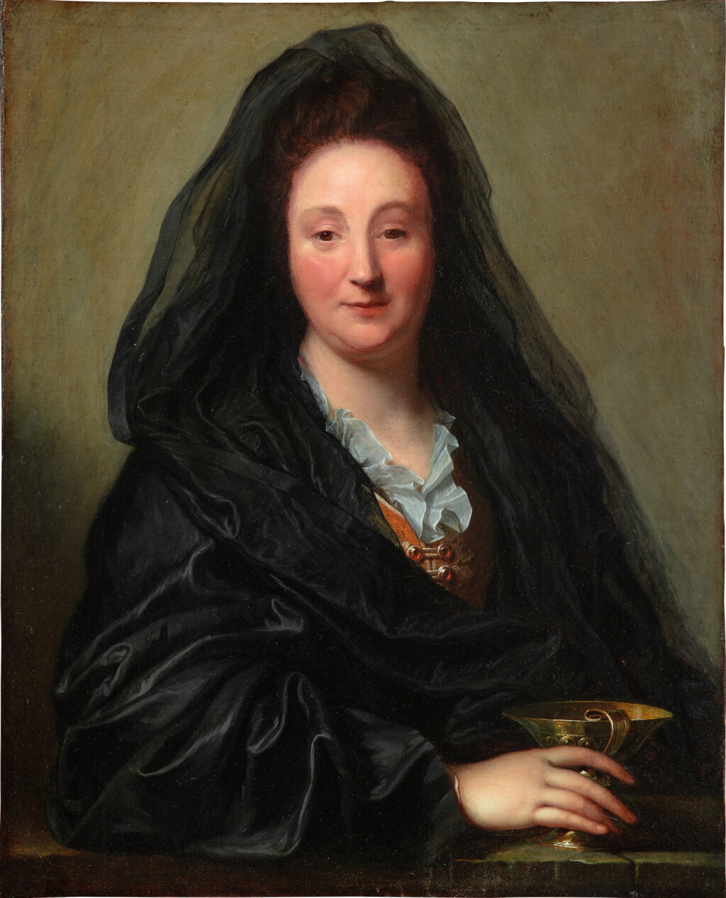 View full screen - View 1 of Lot 34. Presumed portait of Catherine Condummer playing Rodogune | Portait présumé de Catherine Condummer dans le rôle de Rodogune.