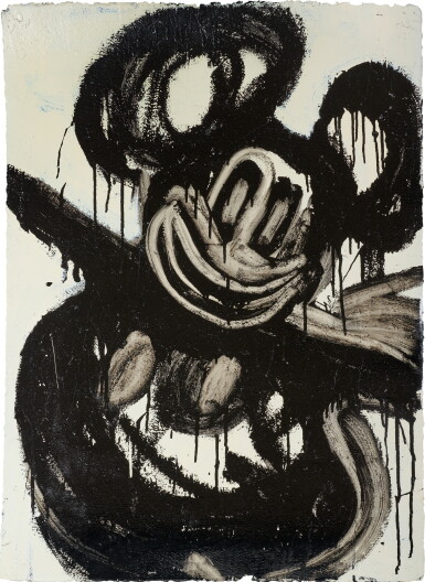 View full screen - View 1 of Lot 48. D9HJ56 (Mickey) / Untitled (Donald Duck).