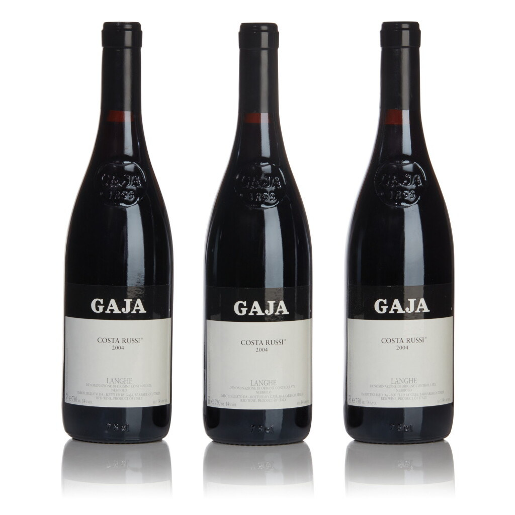 View full screen - View 1 of Lot 260. Costa Russi 2004 Gaja (6 BT).