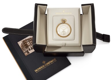 View full screen - View 1 of Lot 8. YELLOW GOLD WATCH (OROLOGIO DA TASCA IN ORO GIALLO) CIRCA 1934 | VACHERON CONSTANTIN.