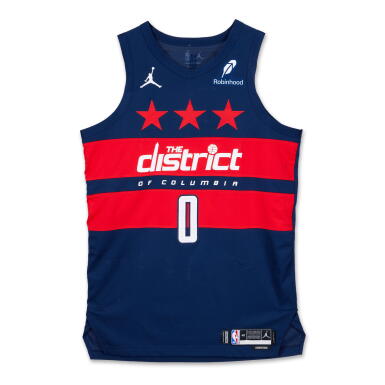 View full screen - View 1 of Lot 90. Bilal Coulibaly Washington Wizards 2024-2025 Emirates NBA Cup Game Worn Statement Edition Jersey | Matched to 2 Games.