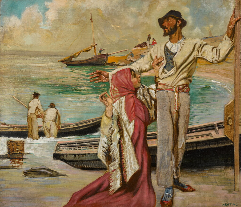 View full screen - View 1 of Lot 132. The Newly Married Man.