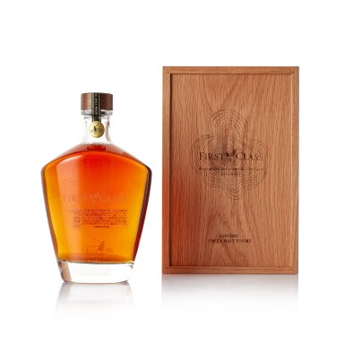 View full screen - View 1 of Lot 8245. 白州 Hakushu First Class - Suntory Single Malt Whisky for Moeginomura 51.0 abv NV (1 BT70).