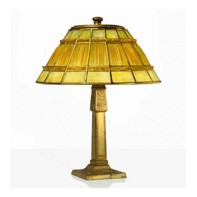 View full screen - View 1 of Lot 26. "Favrile Fabrique" Table Lamp.