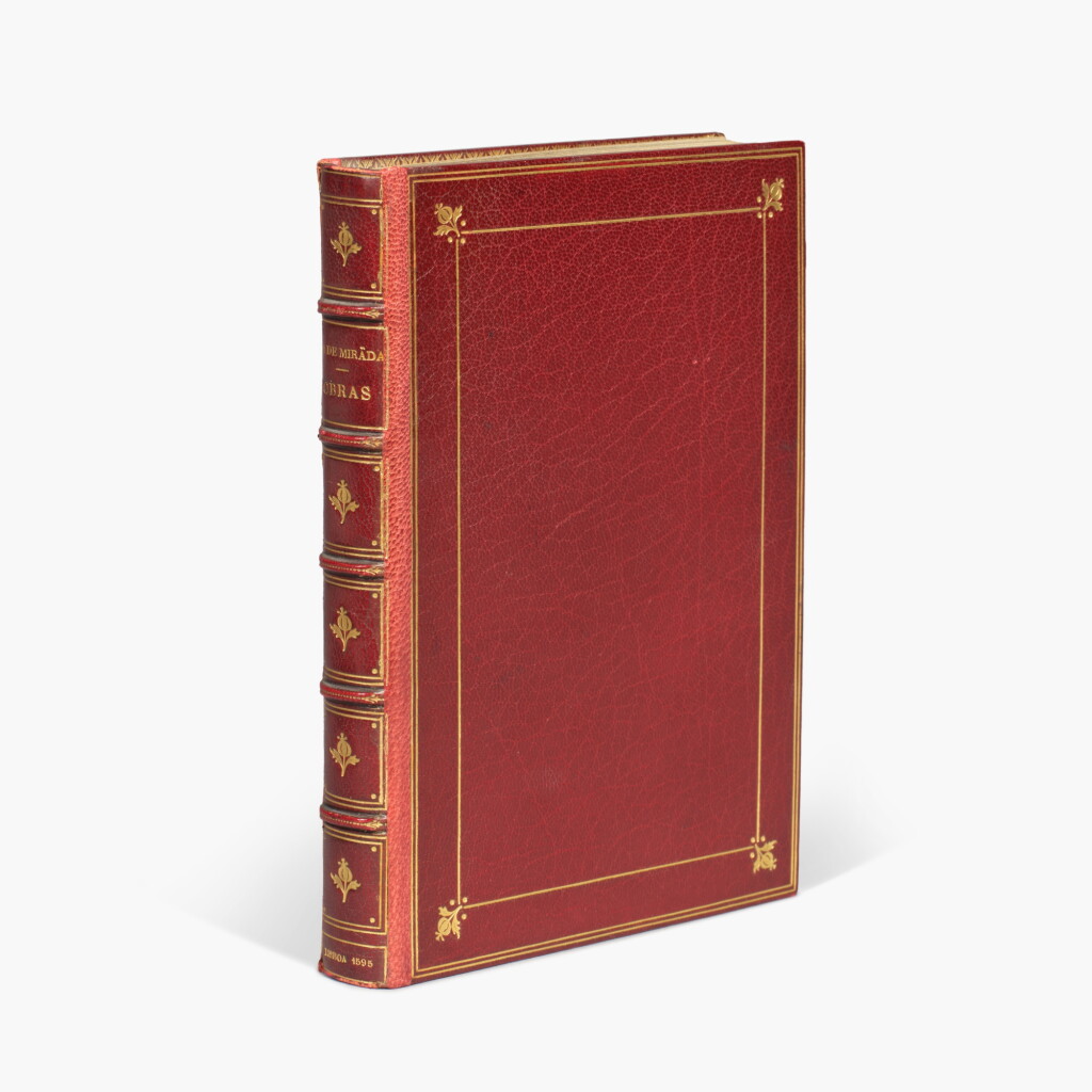 View full screen - View 1 of Lot 321. Miranda, Francisco de Sá de | First edition of the collected works of the renaissance Portuguese poet.