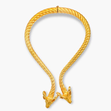 View full screen - View 1 of Lot 1291. Gold Necklace | K金 項鏈.