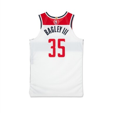 View full screen - View 1 of Lot 118. Marvin Bagley III ‘Canada Series’ Washington Wizards 2024-2025 Game Worn Association Edition Jersey .
