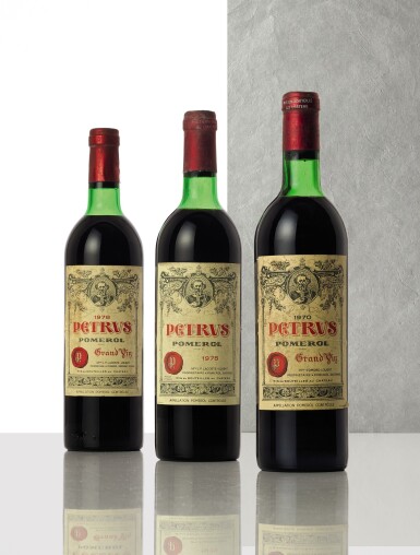 View full screen - View 1 of Lot 3455. Petrus 1975 (1 BT).