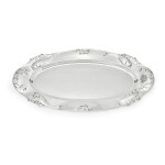 An American Silver "Martelé" Fish Platter, Gorham Mfg. Co., Providence, Rhode Island, 1913