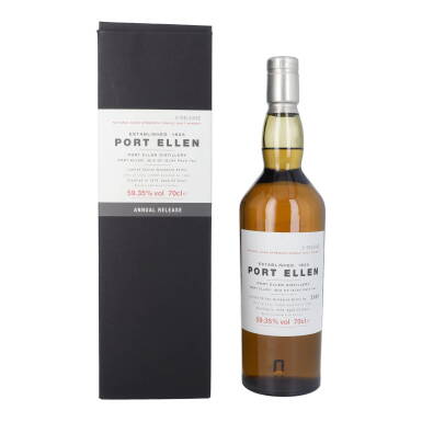 View full screen - View 1 of Lot 5335. Port Ellen Second Annual Release 24 Year Old 59.35 abv 1978 (1 BT70).