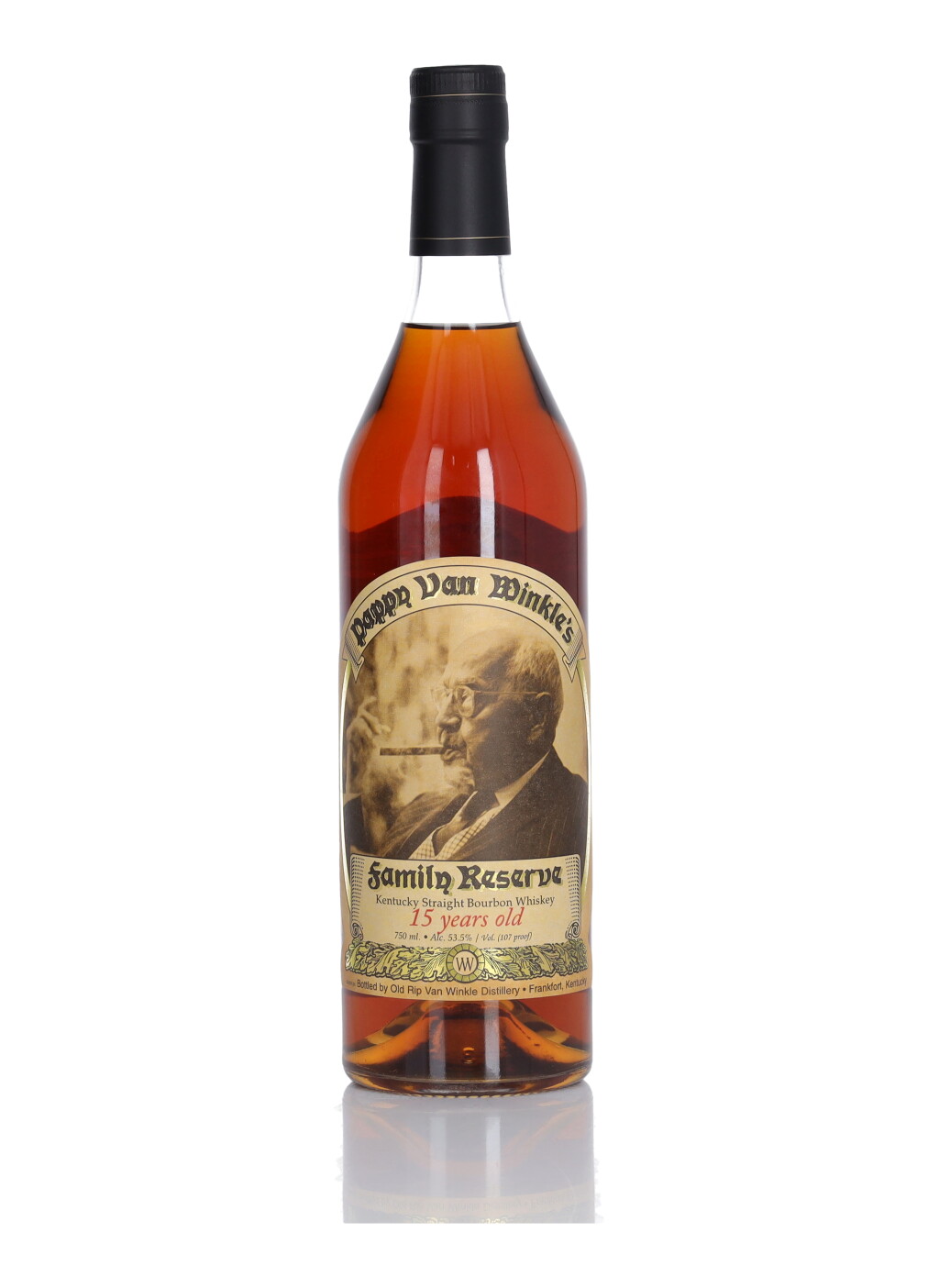 View full screen - View 1 of Lot 162. Pappy Van Winkle's Family Reserve 15 Year Old 107 Proof NV (1 Bottle 75cl).