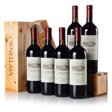 View full screen - View 1 of Lot 138. Ornellaia 2004 (6 BT).