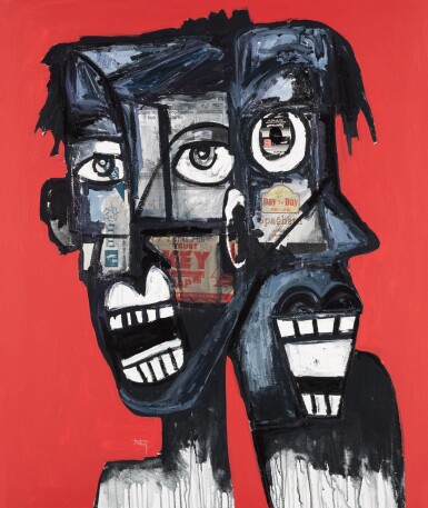 View full screen - View 1 of Lot 30. Unknown Faces, No.10.