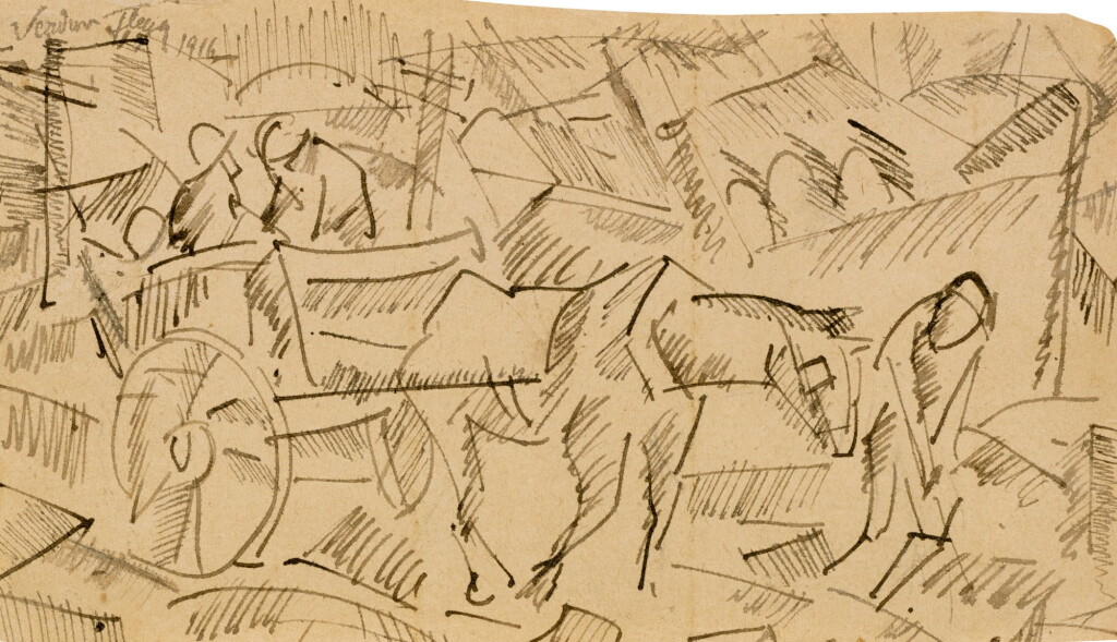 View full screen - View 1 of Lot 57. FERNAND LÉGER | VERDUN, LES SOLDATS EN DÉPLACEMENT.