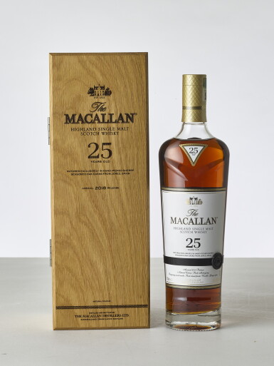 View full screen - View 1 of Lot 2025. Macallan, 25 Year Old Sherry Cask NV (1 BT70).