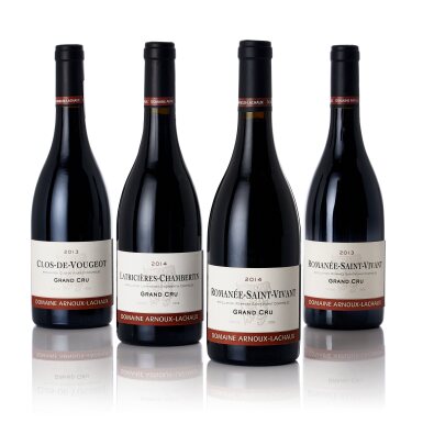 View full screen - View 1 of Lot 7128. Clos de Vougeot 2013 Domaine Arnoux-Lachaux (12 BT).
