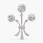 Belle Epoque Diamond Brooch