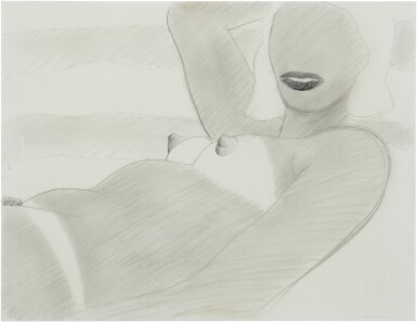 View full screen - View 1 of Lot 46. TOM WESSELMANN | DRAWING FOR GREAT AMERICAN NUDE #57.