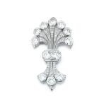 Broche diamants