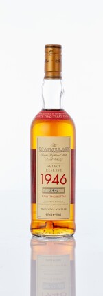 The Macallan Select Reserve 52 Year Old 40.0 abv 1946 (1 BT70)