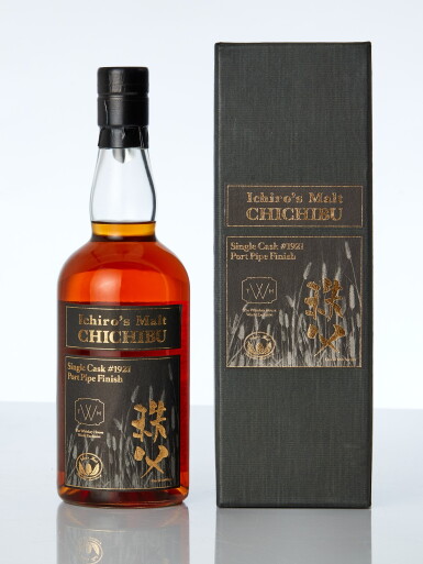 View full screen - View 1 of Lot 7681. 秩父 Chichibu Ichiro's Malt Single Cask #1921 (Port Pipe Finish) 58.2 abv 2009 (1 BT70).