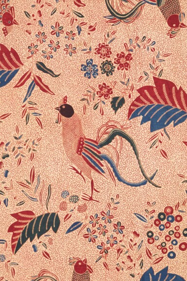 View full screen - View 1 of Lot 31. Trois sarongs, Java, Indonésie, début du 20e siècle | Three hip wrappers sarong, Java, Indonesia, early 20th century.