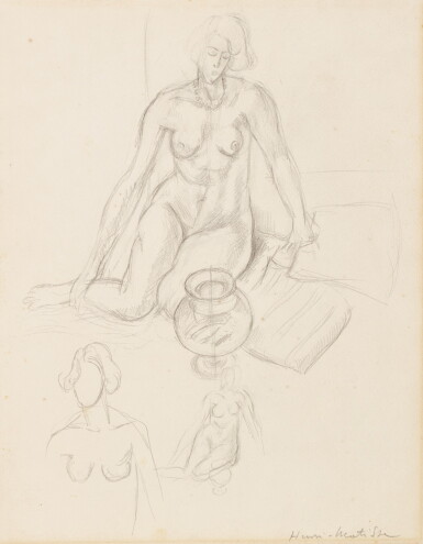 View full screen - View 1 of Lot 44. HENRI MATISSE | NU.