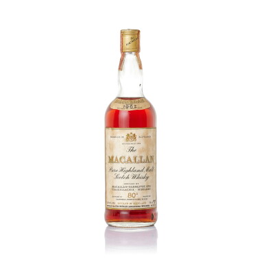 View full screen - View 1 of Lot 8112. The Macallan Campbell Hope & King 80 Proof 1962 (1 BT75).