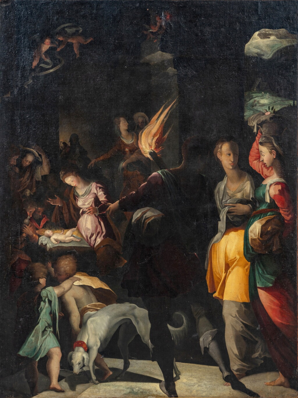 View full screen - View 1 of Lot 107. Adoration of the Magi.