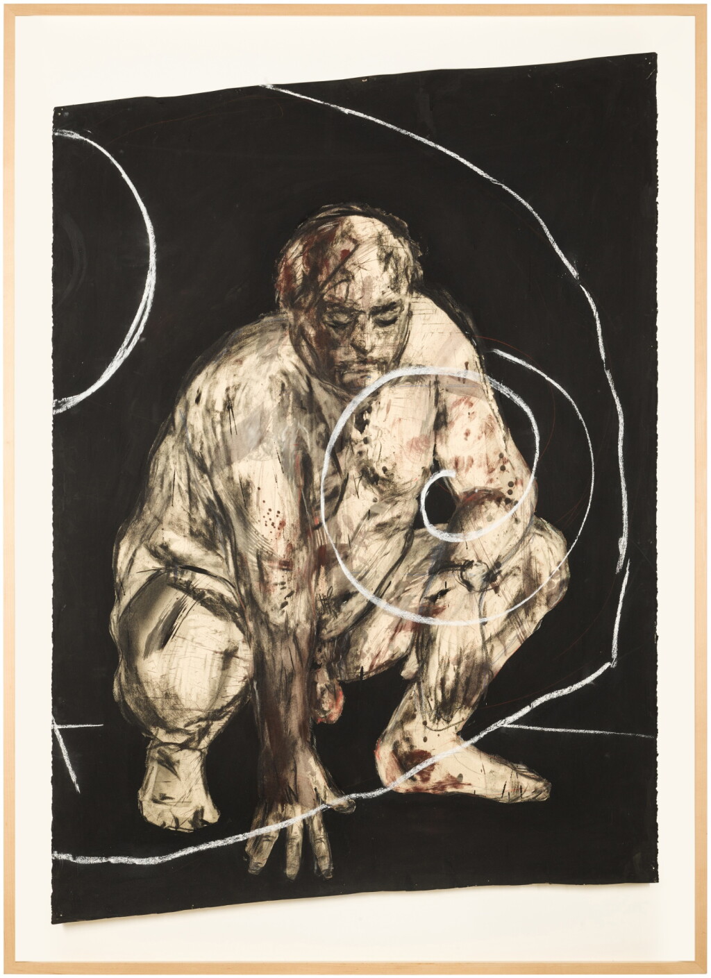 View full screen - View 1 of Lot 356. Crouching Man.
