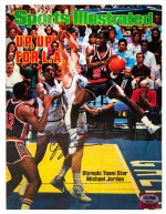 Michael Jordan Signed Cover