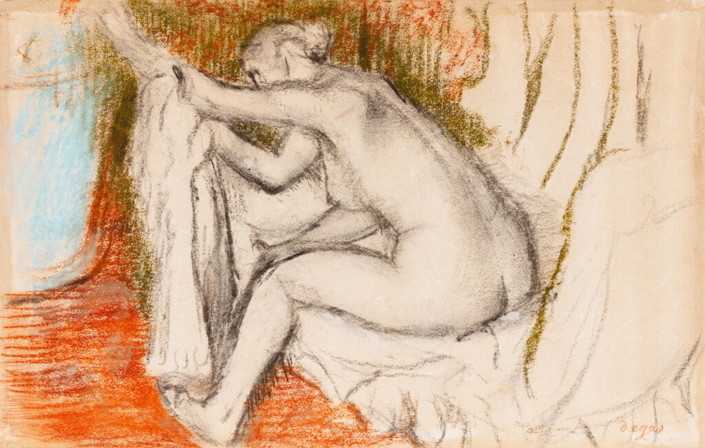 View full screen - View 1 of Lot 119. Femme s'essuyant.