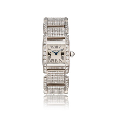 View full screen - View 1 of Lot 267. Diamond 'Tankissime' Wristwatch.