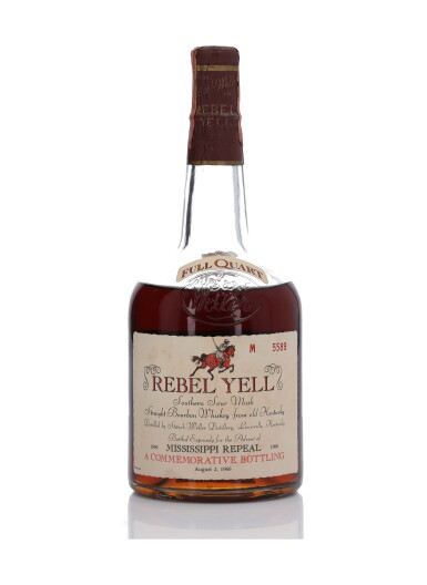 View full screen - View 1 of Lot 1243. Rebel Yell 7 Year Old 90 Proof NV (1 Bottle Quart).