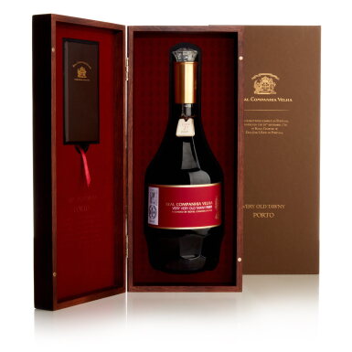 View full screen - View 1 of Lot 281. Real Companhia Velha, Very Old Tawny 1927 (2 BT).