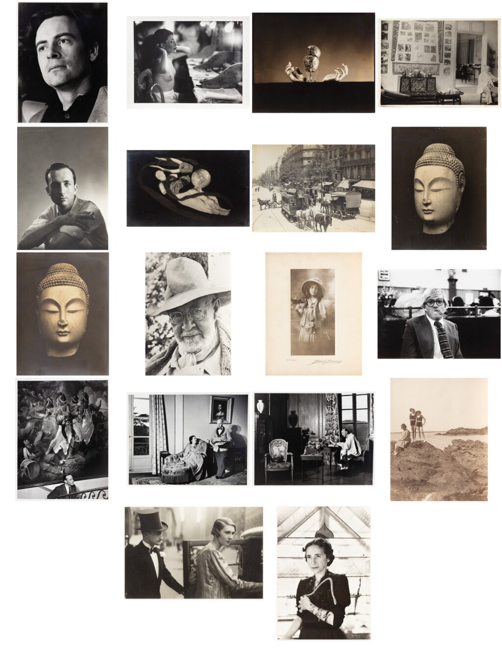 View full screen - View 1 of Lot 214. Ensemble de 18 photographies, notamment de John Phillips.