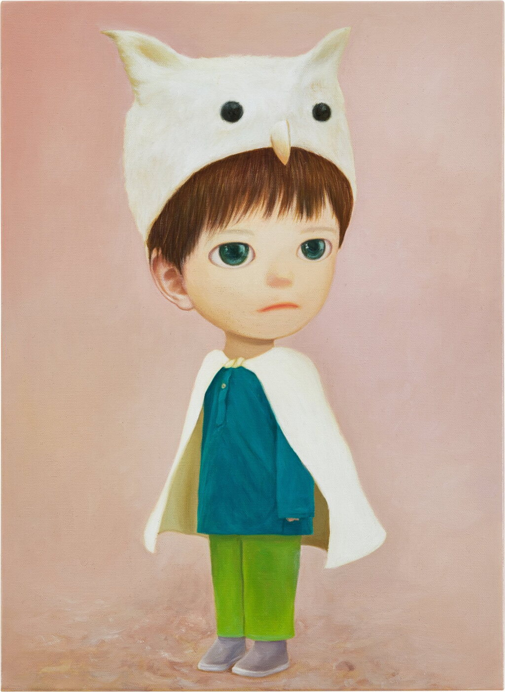 View full screen - View 1 of Lot 3003. Little White Owl | 小白貓頭鷹.