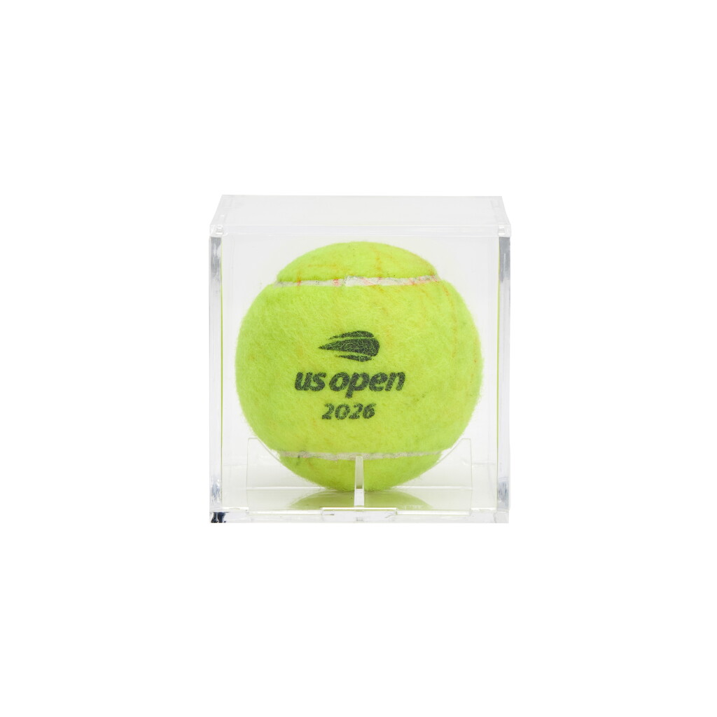 View full screen - View 1 of Lot 9. Ben Shelton v. Frances Tiafoe 2026 US Open Semifinal Match Point Tennis Ball | 4th Set.