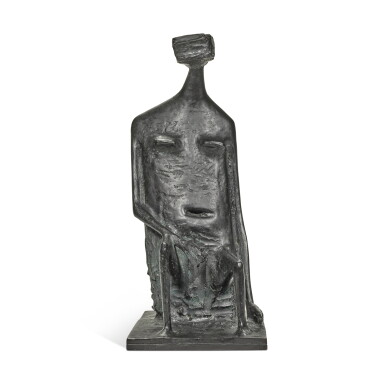 Seated woman with Square Head (Version A)
