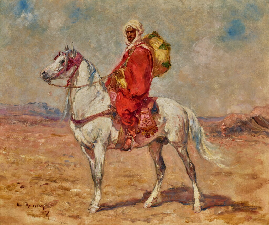 View full screen - View 1 of Lot 50. Rider and his Mount.