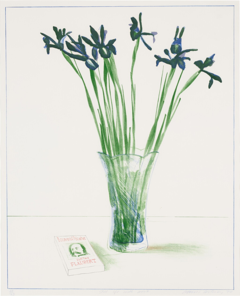 View full screen - View 1 of Lot 611. Still Life with Book (Scottish Arts Council 144; Museum of Contemporary Art, Tokyo 135).