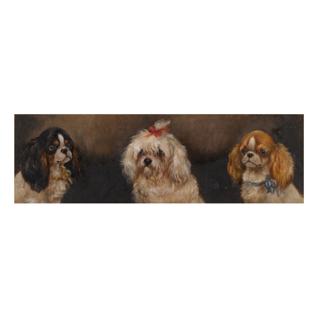 View full screen - View 1 of Lot 671. JOHN ALFRED WHEELER | THE TRIO.