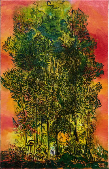 View full screen - View 1 of Lot 1275. Arie Smit 阿瑞·史密特 | The Holy Tree 聖樹.