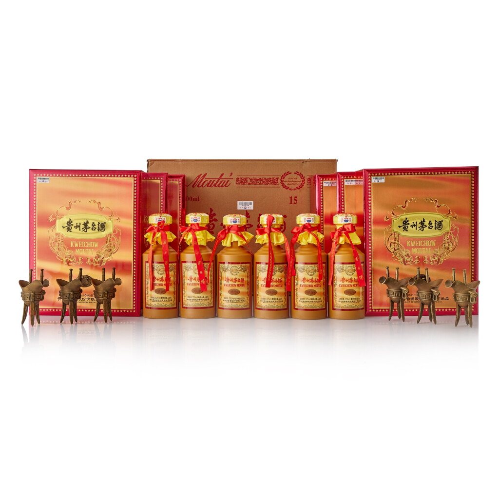 View full screen - View 1 of Lot 9250. 2024年產 15年貴州茅台酒 (原箱) Kweichow Moutai Aged 15 Years 2024 (6 BT50).