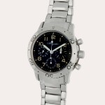 Type XX Aeronavale, Reference 3800 | A stainless steel flyback chronograph wristwatch with date and bracelet | Circa 2000