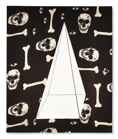 View full screen - View 1 of Lot 63. SIGMAR POLKE | WEISSER OBELISK (WHITE OBELISK).