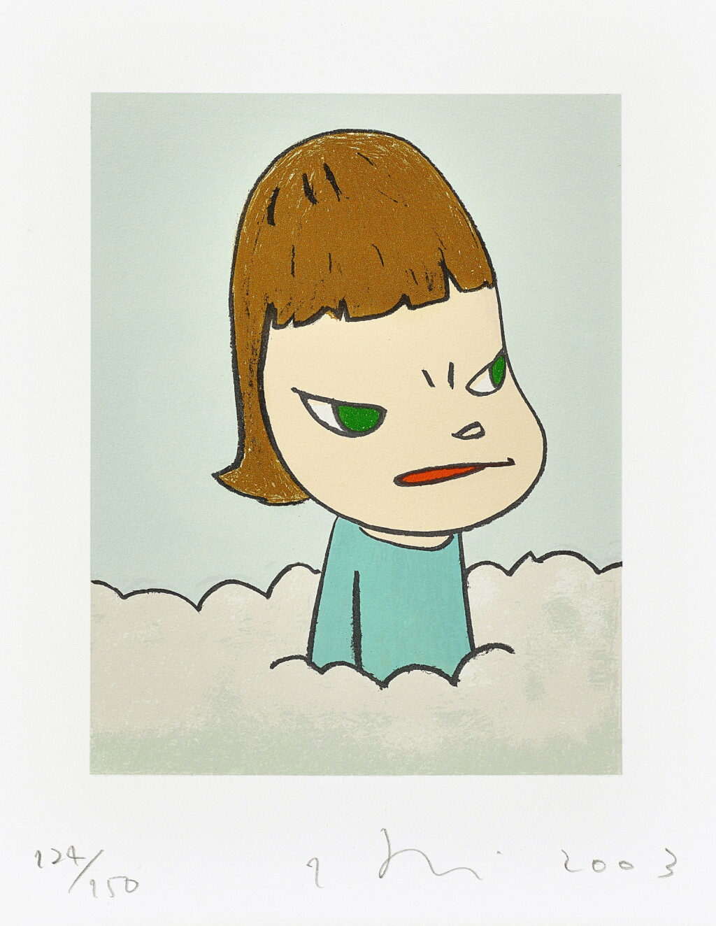 View full screen - View 1 of Lot 3847. Yoshitomo Nara 奈良美智 | In The Cloud 在雲端 .